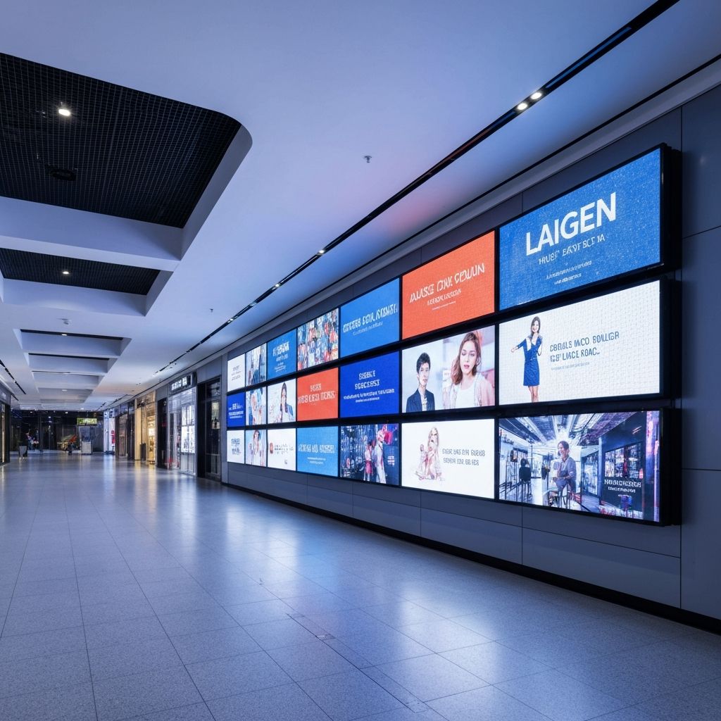 オリエンタルプラザのデジタルサイネージ